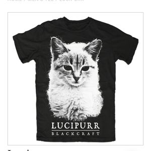 Black craft Cult unisex lucipurr tee